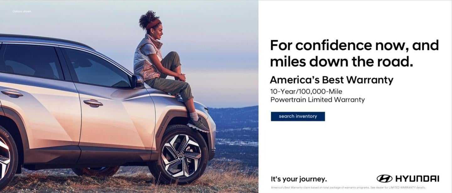 For confidence now, and miles down the road. Warranty